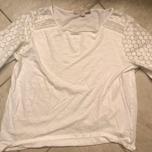 Loft 3/4 sleeve with elegant sleeves